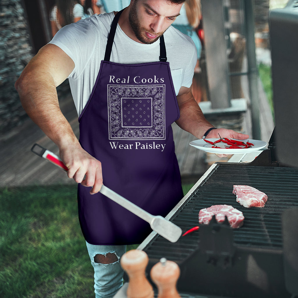 Royal Purple Bandana Aprons