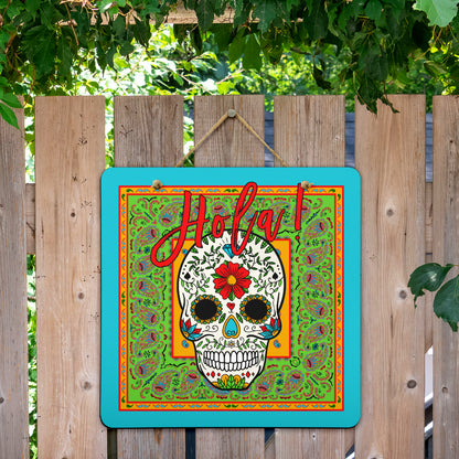 Sugar Skull Door Signs