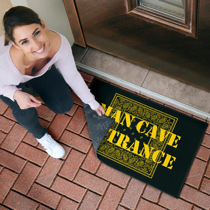 Black Gold Bandana Door Mats