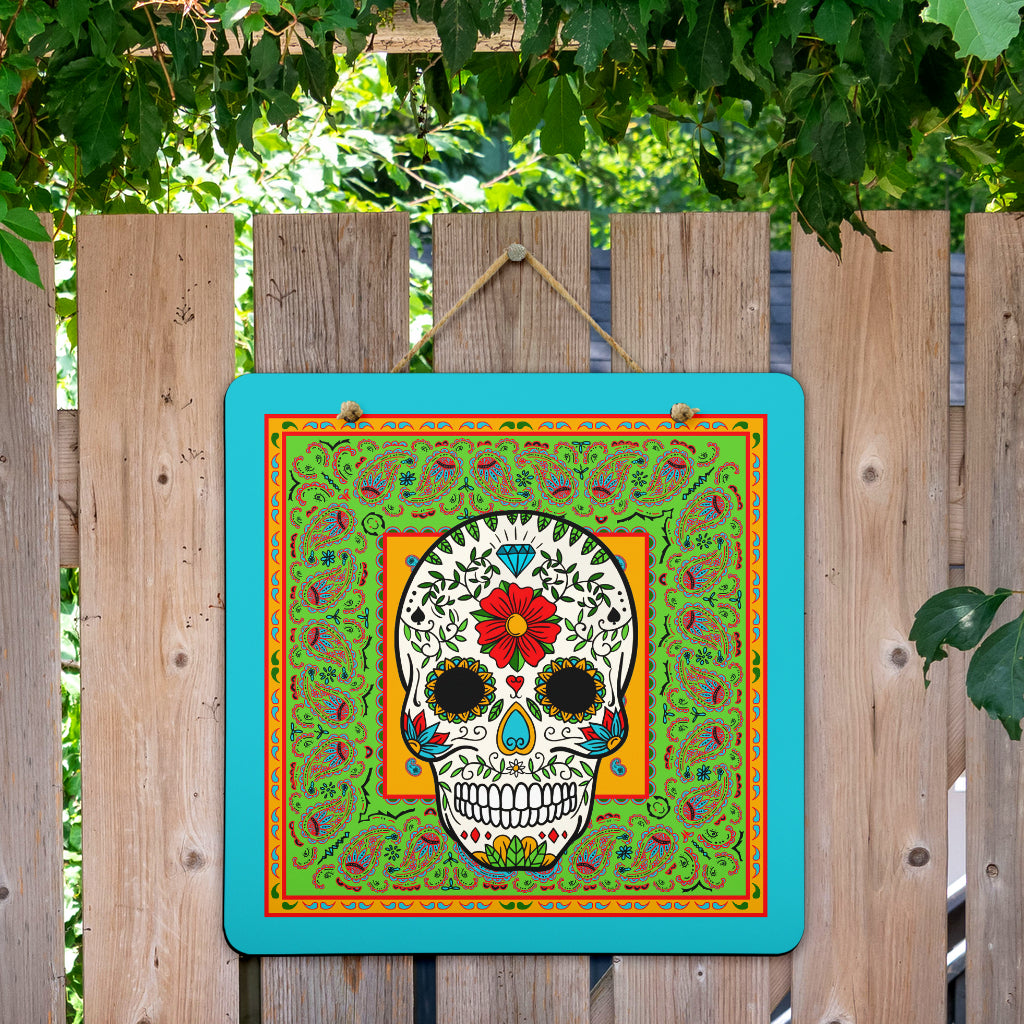 Sugar Skull Door Signs