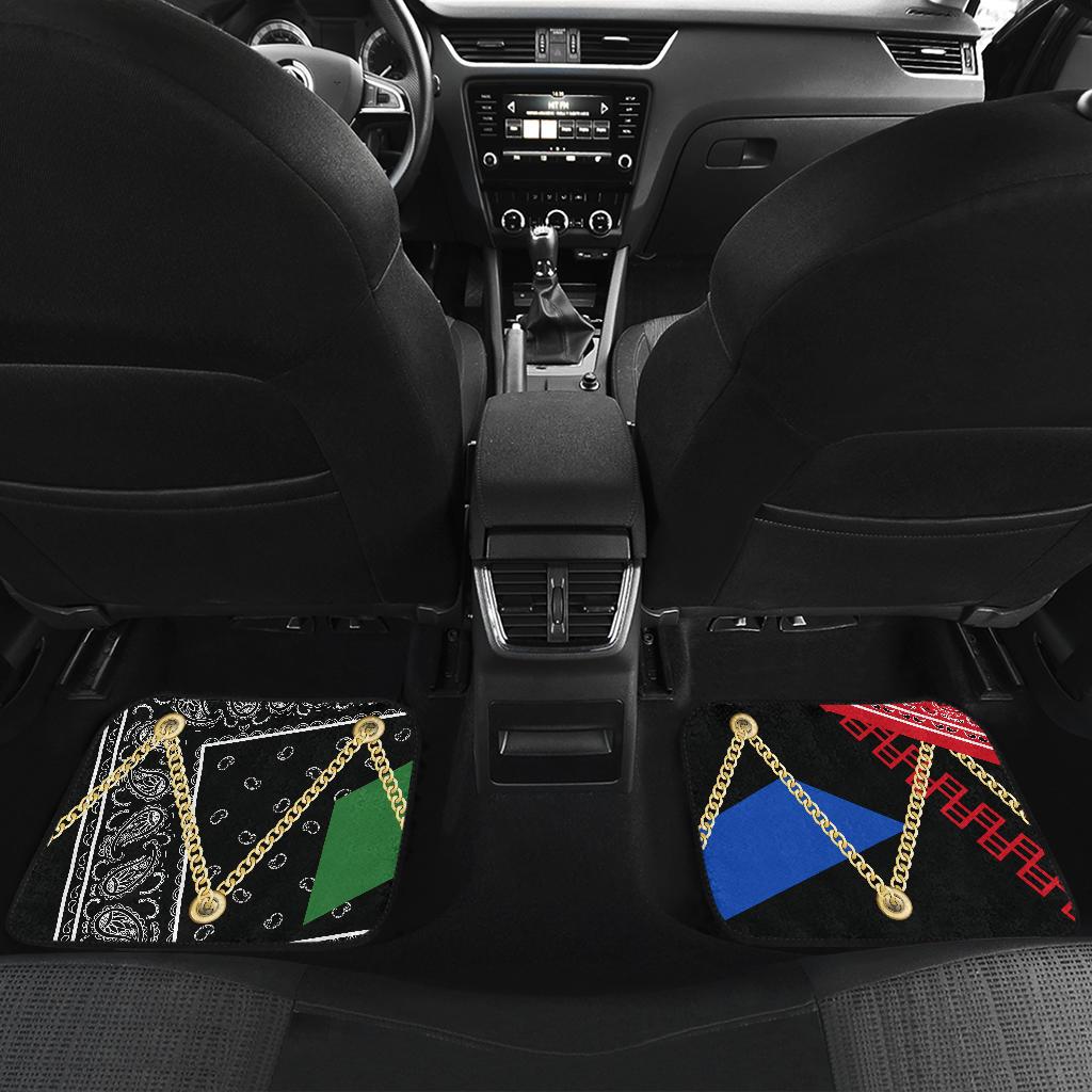 Abstract Bandana Car Mats