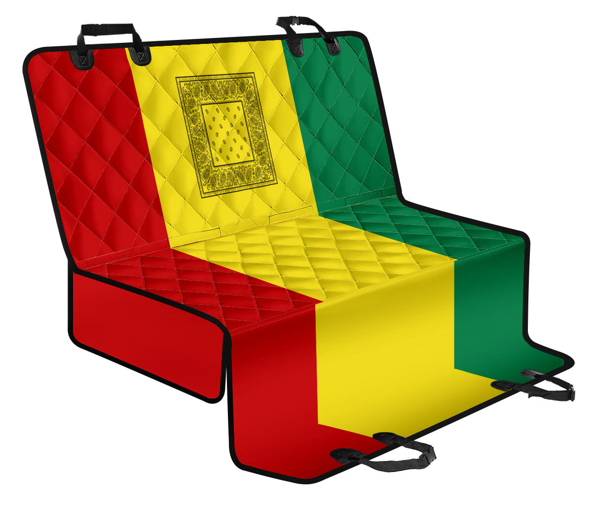 Rasta Bandana Car Pet Seat Covers