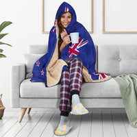 Ultimate New Zealand Flag Tiled Hooded Blanket