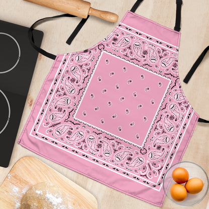 Pink Big Bandana Aprons