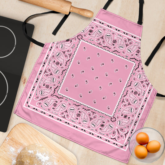 Pink Big Bandana Aprons
