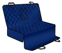 blue bandana pet seat for cars