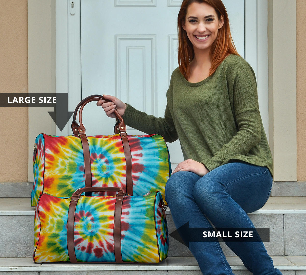 Tie Dye Bandana Travel Bag