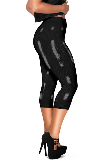Mud Cloth Tribal Pattern Capris