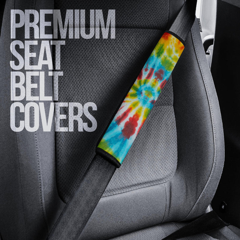 Tie Dye Bandana Swirl Seat Belt Cover