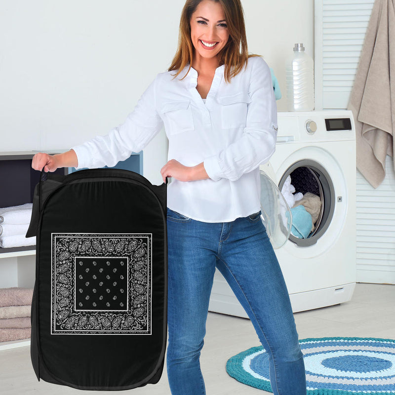 Laundry Basket - OG Black Bandana