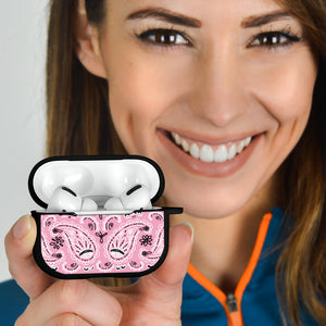 Pink Bandana Bandana AirPod Case Covers