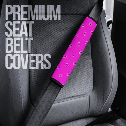 Abruptly Pink Bandana Seat Belt Covers - 3 Styles