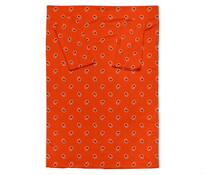 Perfect Orange Bandana Monk Blankets