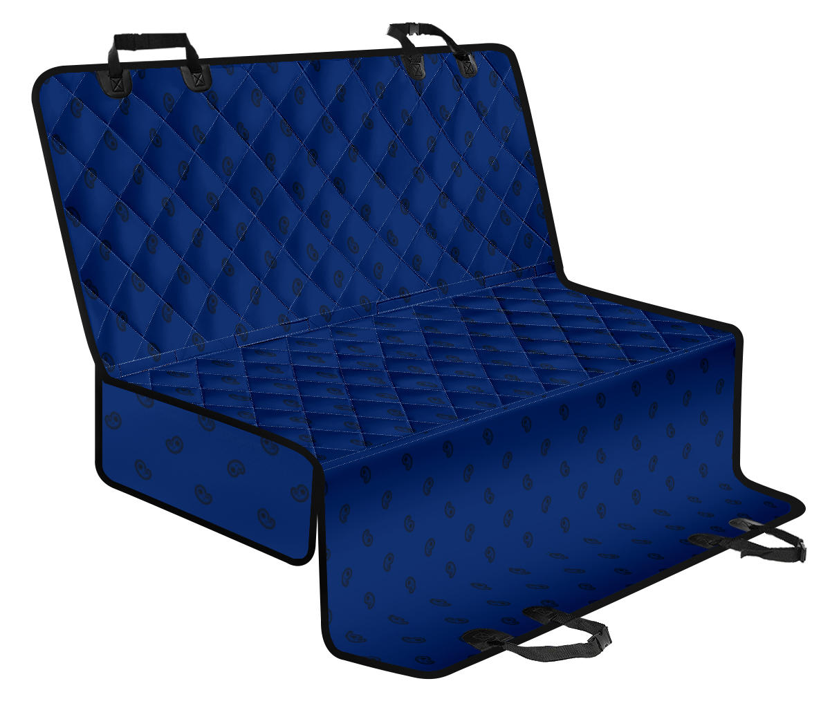 blue car seat cover for dogs