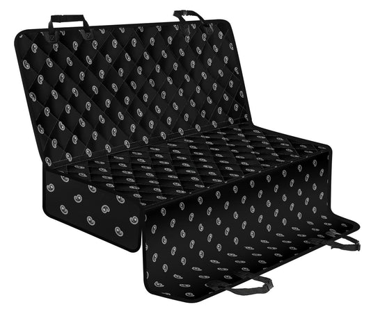 black pet seat cover
