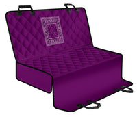 purple seat covers for dogs
