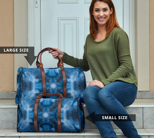 Blue Bohemian Bandana Travel Bag