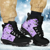 Light Lilac Bandana Alpine Boots