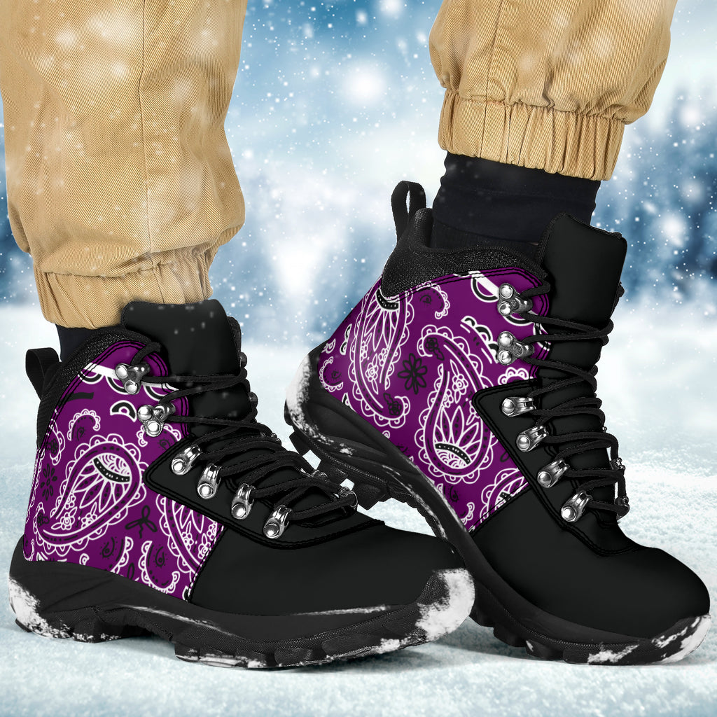 Wild Plum Bandana Alpine Boots