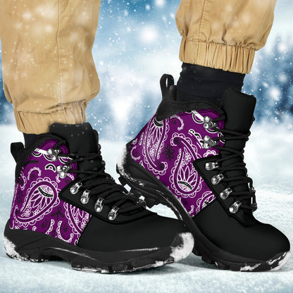 Wild Plum Bandana Alpine Boots