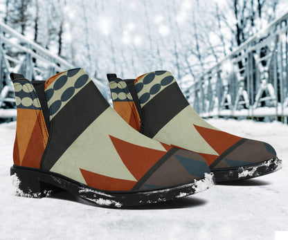 Southwestern Tribal Pattern Fashion Boots
