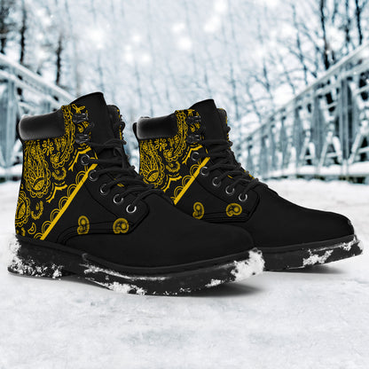 Black Gold Bandana All-Season Boots