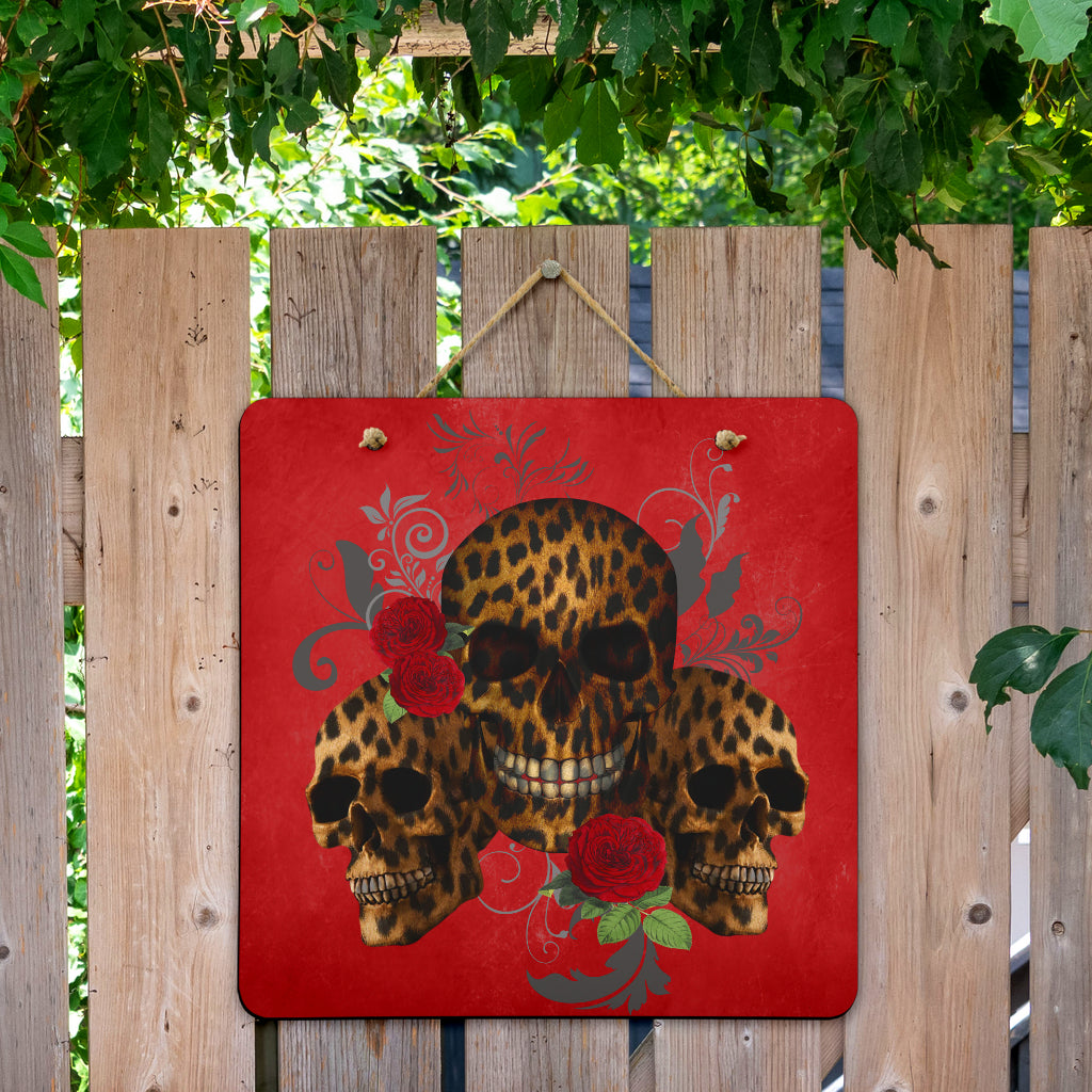 Skull Addict's Door Signs - 4 Styles