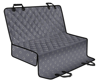 Gray Paisley Car Pet Seat Covers