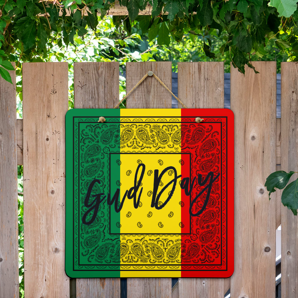 Rasta Rhythms Door Signs