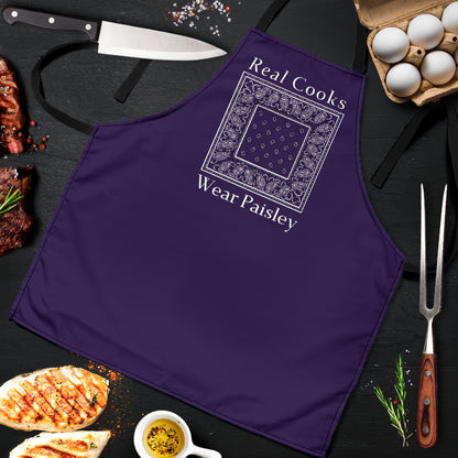 Royal Purple Bandana Aprons