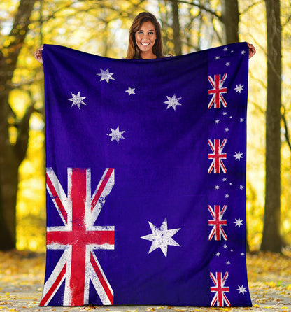 Australian Flag Blanket