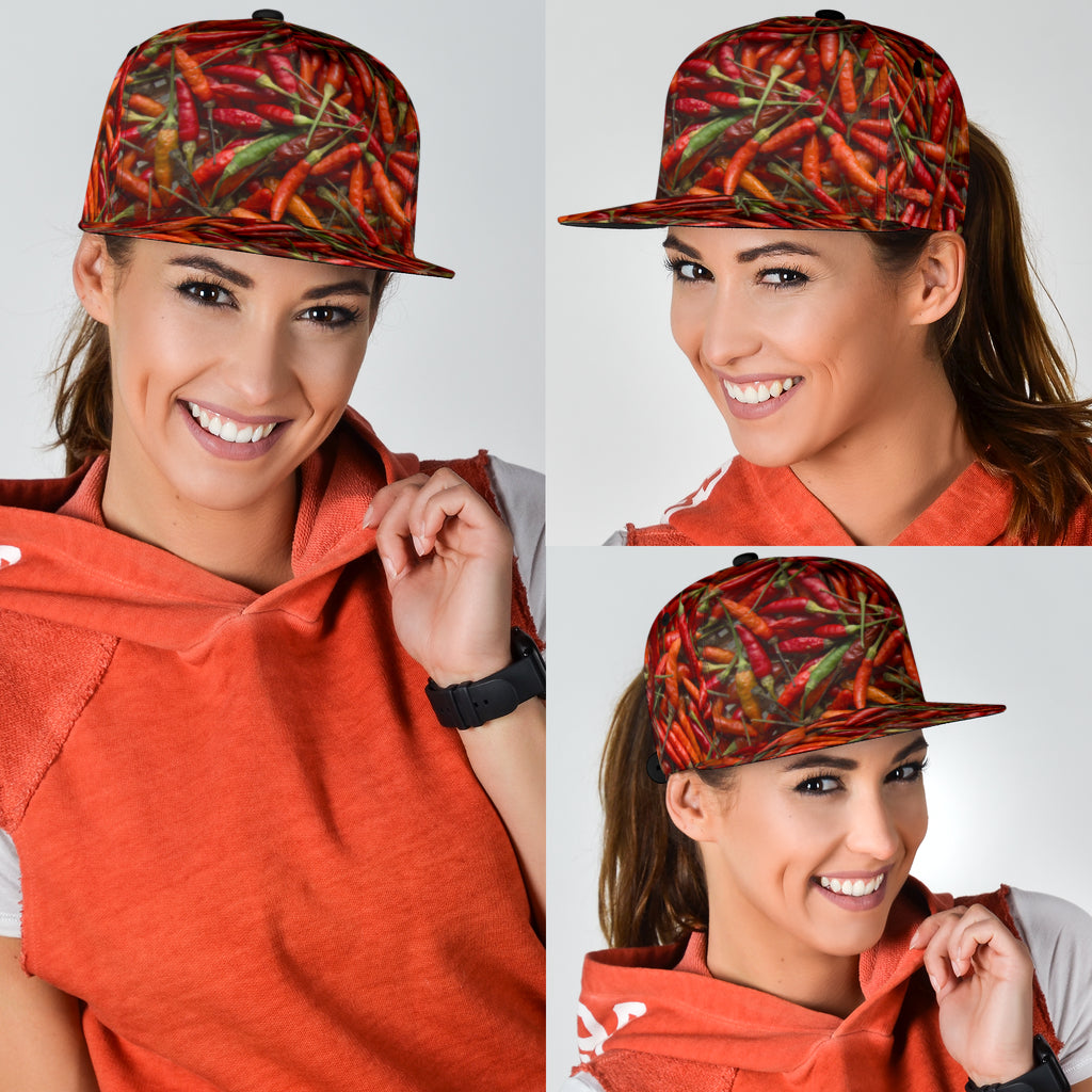 Red Chili Peppers Snapback Hat