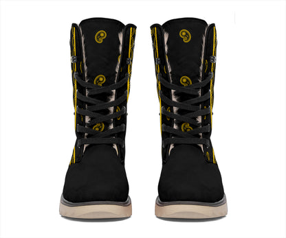 Black Gold Bandana Women's Winter Boots