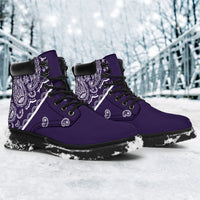 Royal Purple Bandana All Season Boots