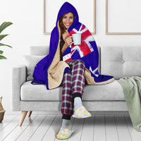 Australian flag hooded blankets