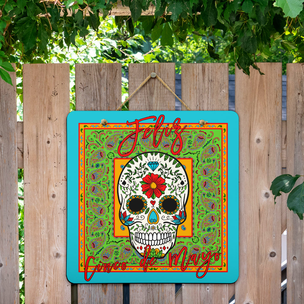 Sugar Skull Door Signs