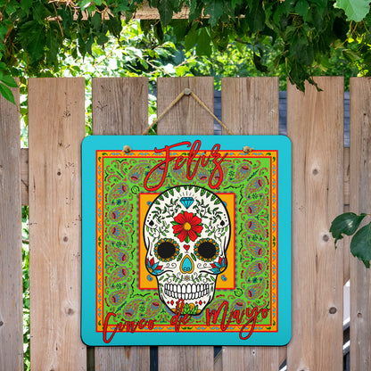 Sugar Skull Door Signs