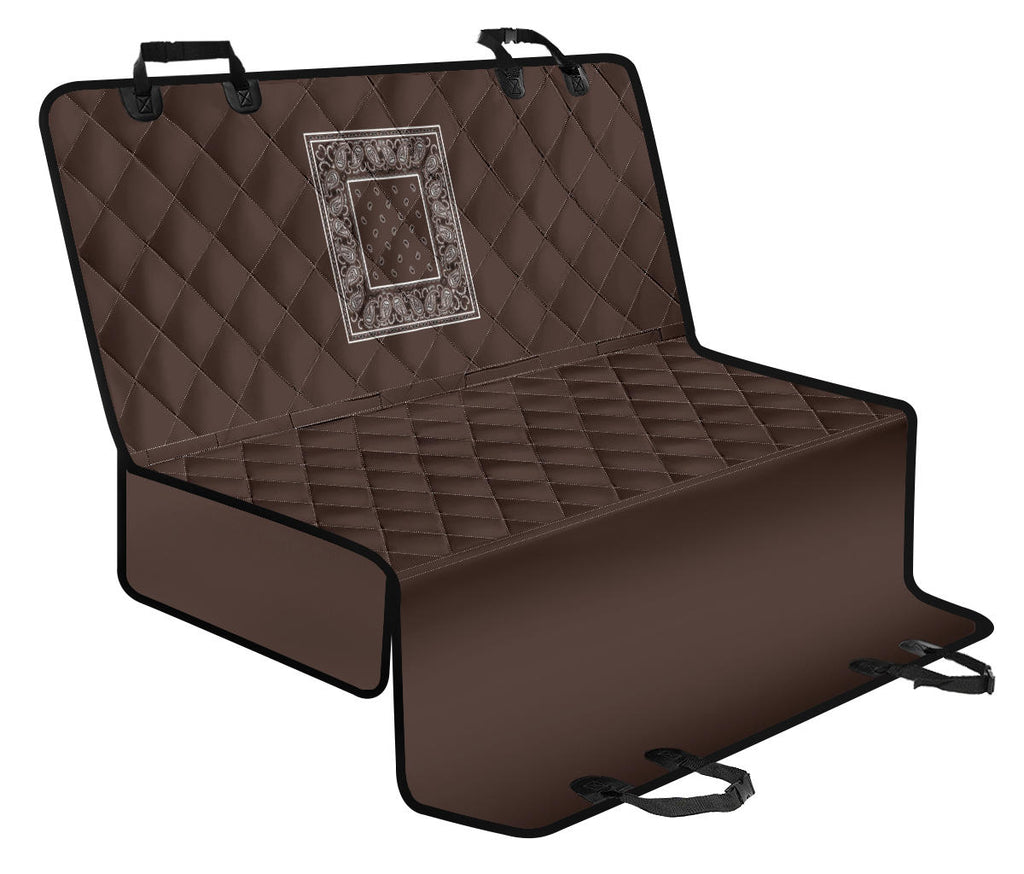 brown seat cover for pets