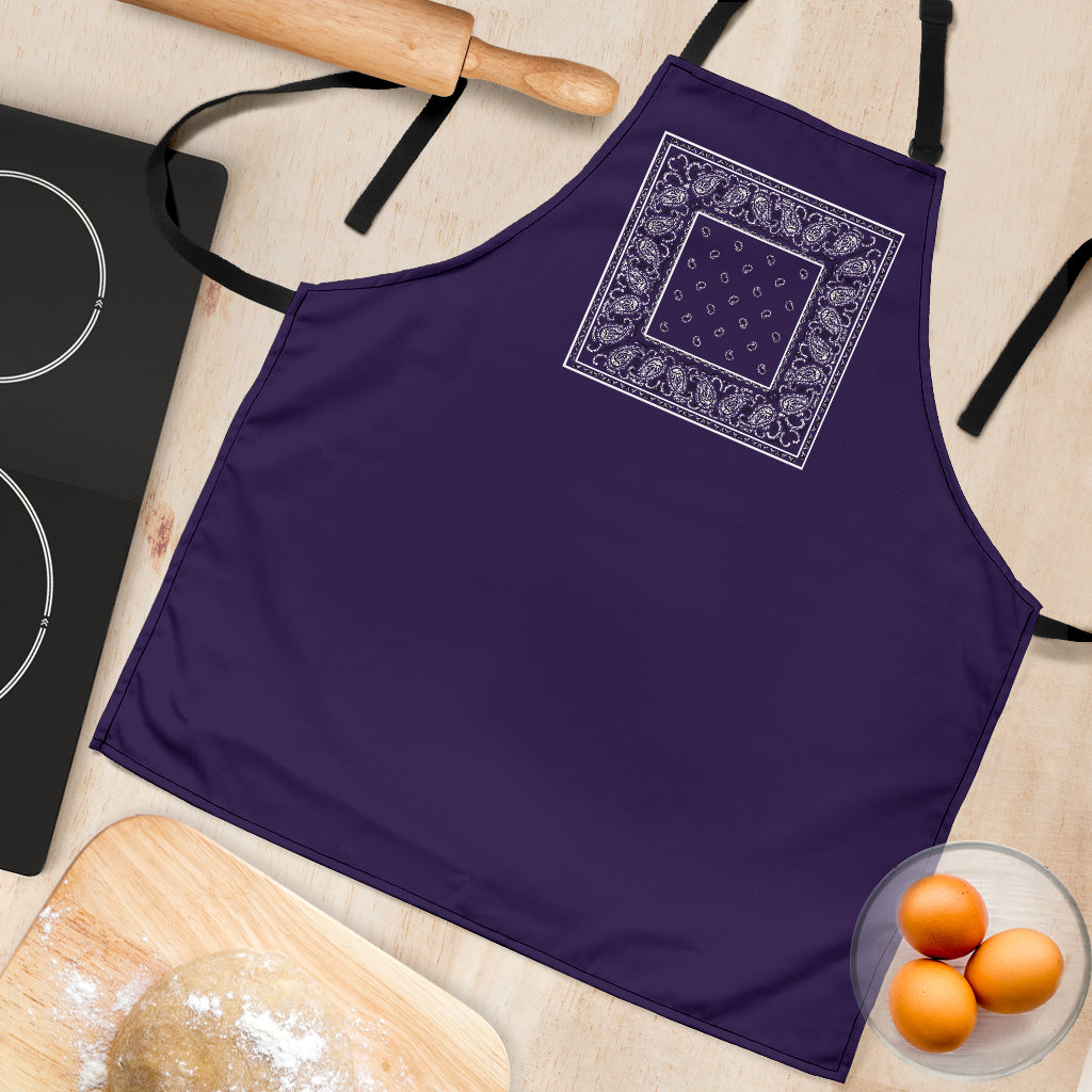 Royal Purple Bandana Aprons