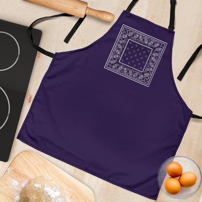 Royal Purple Bandana Aprons