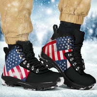American Flag Bandana Alpine Boots