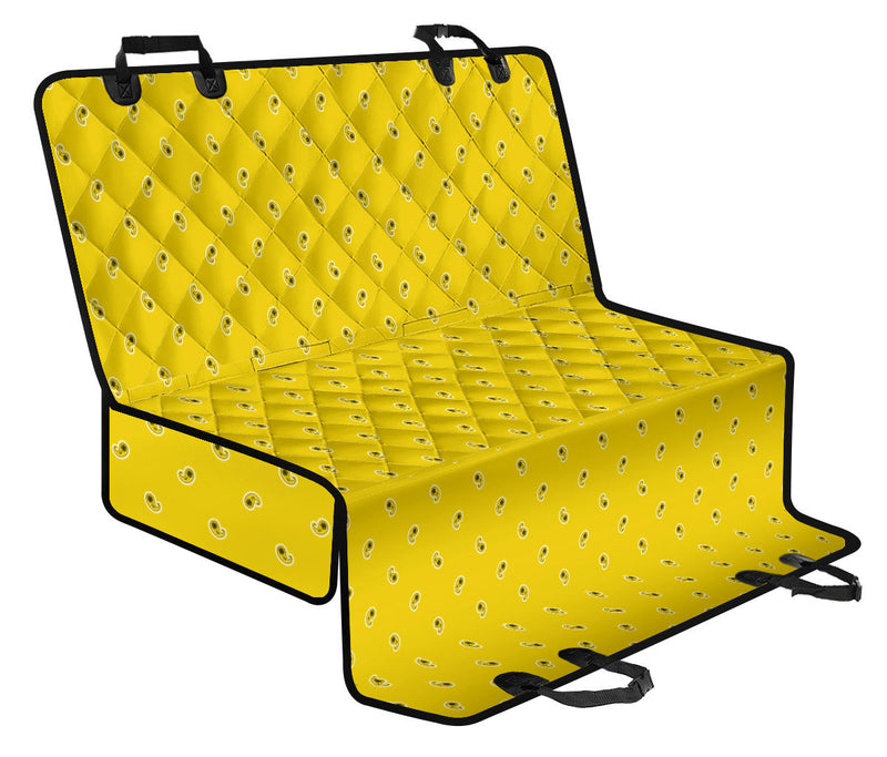 yellow pet seat covers 