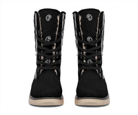 Black Bandana Women's Winter Boots