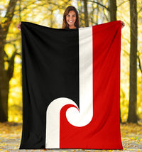 Maori Flag Fleece Throws