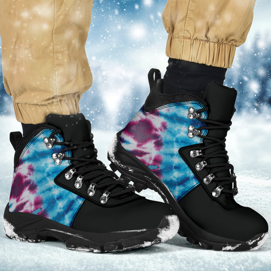 Groovy Blue Bandana Alpine Boots