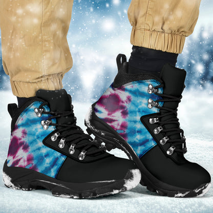 Groovy Blue Bandana Alpine Boots