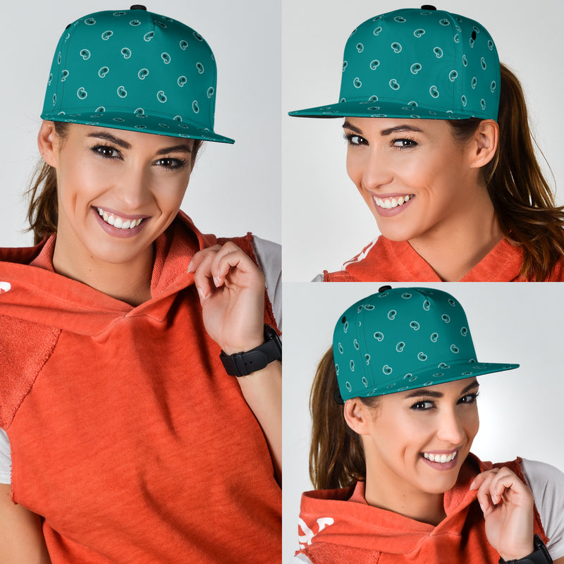 teal sportswear hat for women