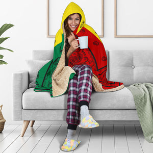 Ultimate Rasta Bandana Hooded Blanket