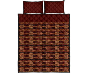 Quilt Set - African Tribal Pattern Quilt w/Shams