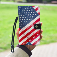 American Flag Phone Case Wallet